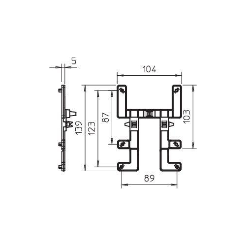 Крепежный элемент T60-T100 (проволка) (BE TS GR)