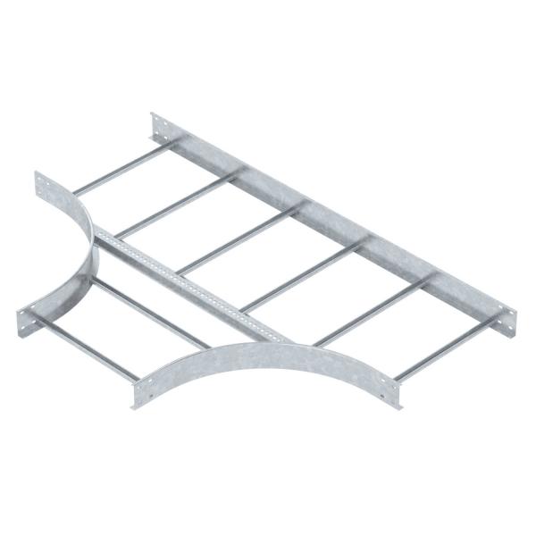 Т-образная секция лестничного лотка 110х600 мм R=500 мм (LT 1160 R5 FT)
