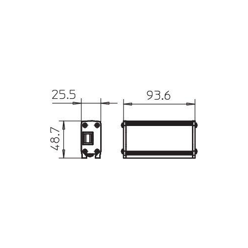 УЗИП для телекоммуникационных сетей 8-жил (Тип разъема RJ45), 41 В (ND-CAT6A/EA)