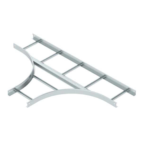 Т-образная секция лестничного лотка 60х300мм R=500мм (LT 630 R5 FS)