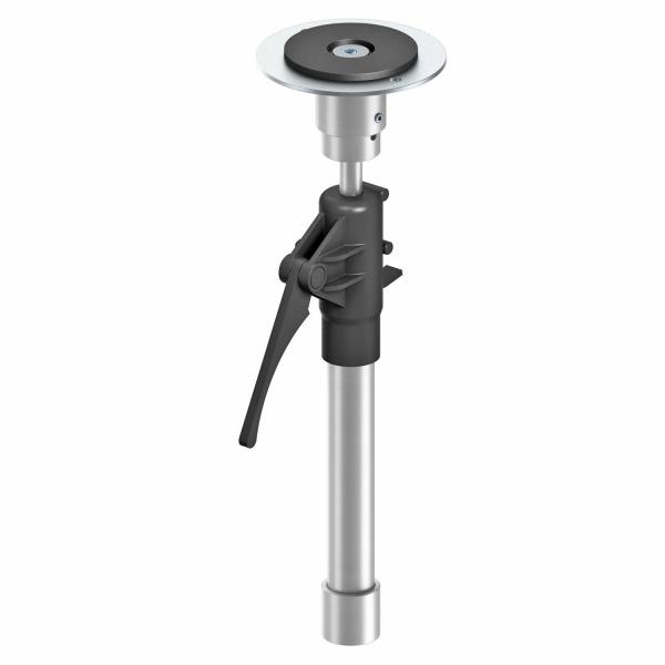 Потолочное крепление электромонтажной колонны 313x30 мм (сталь) (ISSDV)