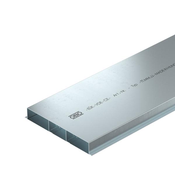 Кабельный канал для заливки в стяжку EUK 2000x250x38 мм (сталь) (S3 25038)