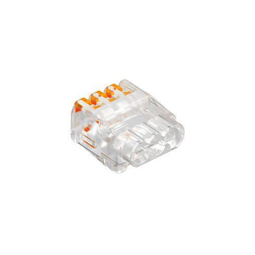 Клемма универсальная пружинная 3х2.5кв. мм 61 325 FL с зажимом прозр. (222-413) OBO 2054454