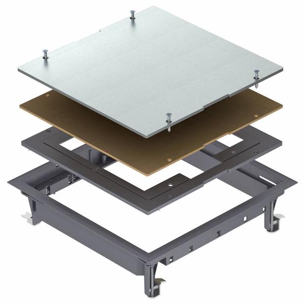 Ревизионный лючок ZES9-2 U (полиамид, серый) (ZES9-2 U10T 7011)