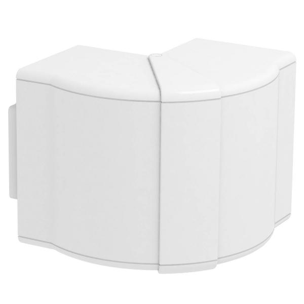 Угол кабельного канала внешний Rapid 80 регулируемый 70x110 мм (ABS-пластик, белый) (GK-AH70110RW)