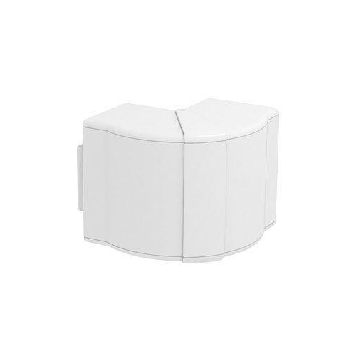 Угол кабельного канала внешний Rapid 80 регулируемый 70x110 мм (ABS-пластик, белый) (GK-AH70110RW)