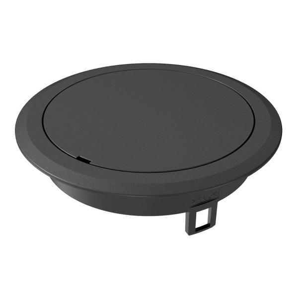 Лючок GES R2 глухой 40х140 мм (полиамид,черный) (GES R2B 9011)