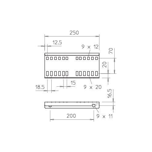 Соединитель продольный H110 LVG 110 FS OBO 6216545