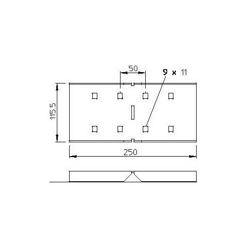 Комплект соединительный угловой для лотка WRWVK 110 VA4301 (болт+шайба+гайка) OBO 6091393