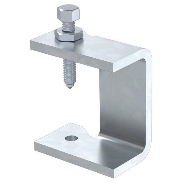 Фиксатор кабельного лотка лестничного типа 52x88x5 горячий цинк (KLL 52 FT)