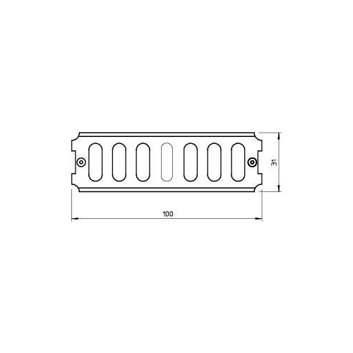 Комплект соединительный для лотка H35 гор. цинк RLVK 35 FT (болт+гайка) OBO 6067301