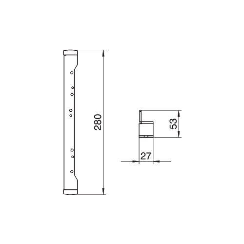 Угол направляющий для монтаж. основания NW250-3 QK OBO 7410540