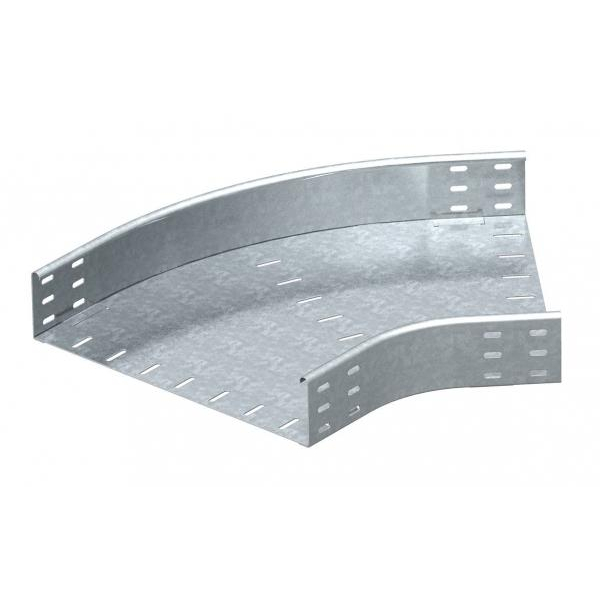 Угол для лотка горизонтальный 45град. 400х85 RB 90 840 FS OBO 7000529