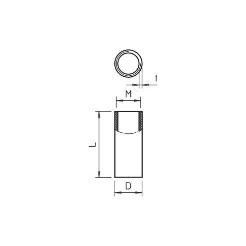 Муфта соединительная для труб D25 SVM25W SW OBO 2046524