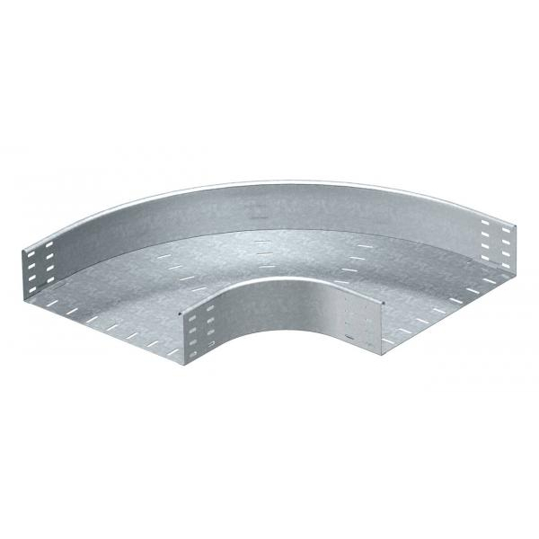 Угол для лотка горизонтальный 90град. 400х110 RB 90 140 FS OBO 7001940