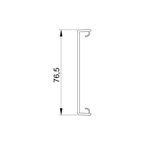 Крышка для короба L2000 ПВХ (дл.2м) GK-OTGRW OBO 6278680