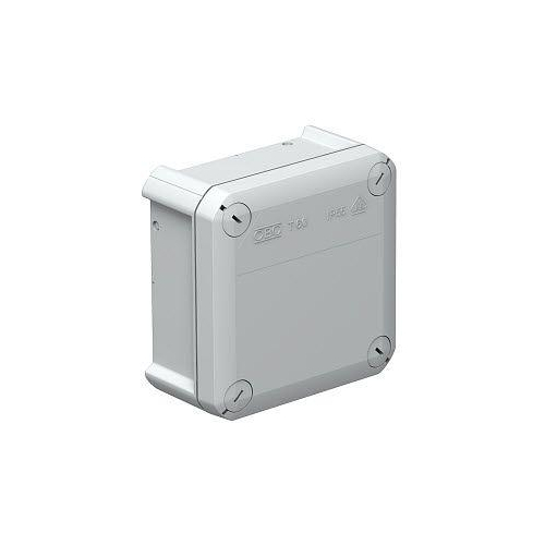 Коробка распределительная 114х114х57мм T 60 OE IP66 закрыт. свет. сер. OBO 2007239