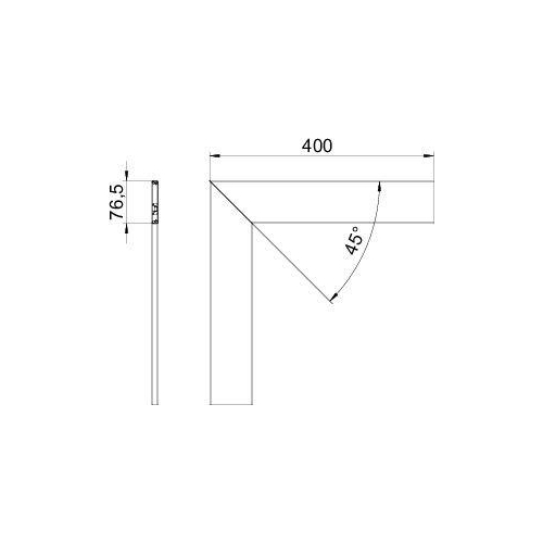 Крышка плоского угла GK-OTGFRW OBO 6274490