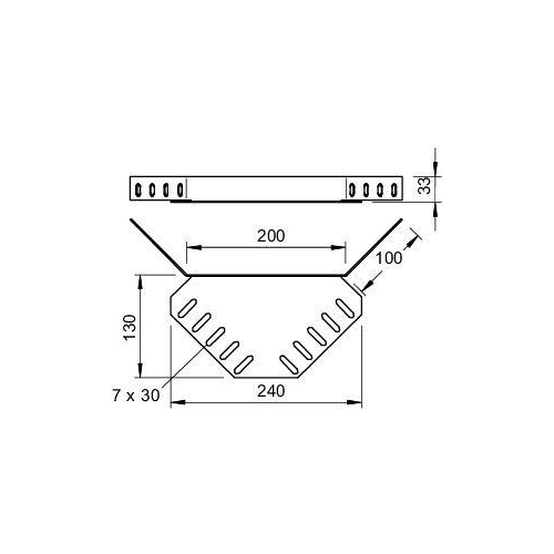 Соединитель угловой H35 REV 35 DD OBO 6069304