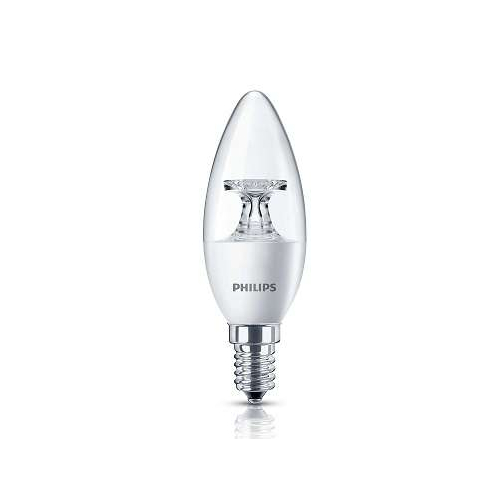 Лампа светодиодная 5.5-40Вт E14 2700К 230В B35 CL ND_AP Philips 929001142507 / 871869645491600