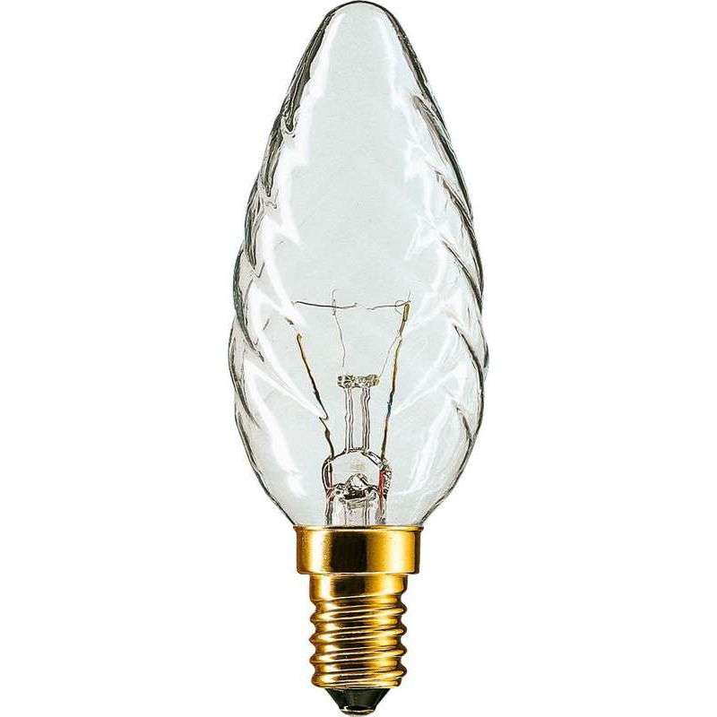 Лампа накаливания Deco 60Вт E14 230В BW35 CL 1CT/4X5F PHILIPS 921502044219