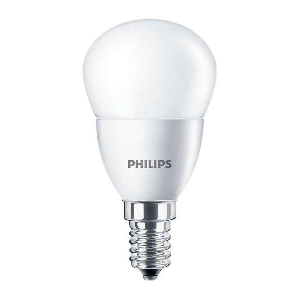 Лампа светодиодная ESS LED Lustre 6.5-60Вт шар матовая 2700К тепл. бел. E14 827 P48 ND FR PHILIPS 929001811507