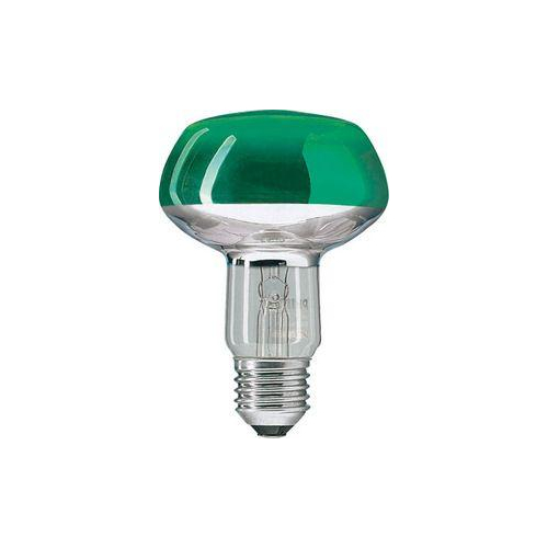 Лампа накаливания Refl NR80 60W E27 230V Green (зелен.) Philips 871150006653415