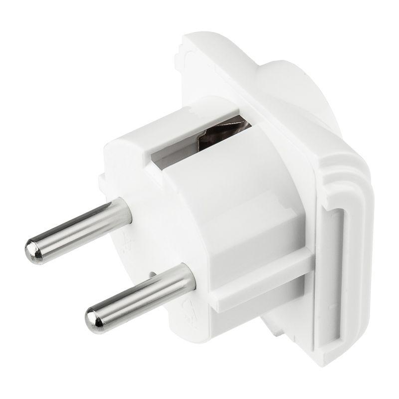 Переходник сетевой "КВАДРАТ" бел. (инд. упак.) PROCONNECT 11-1011-9