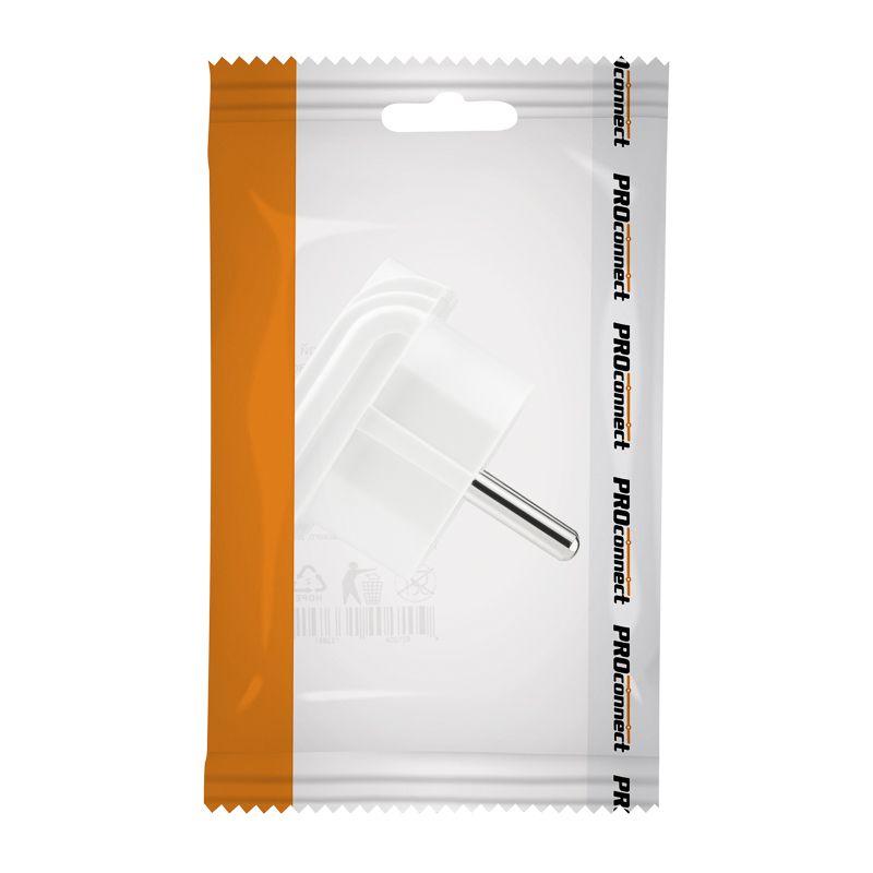 Переходник сетевой "КВАДРАТ" бел. (инд. упак.) PROCONNECT 11-1011-9