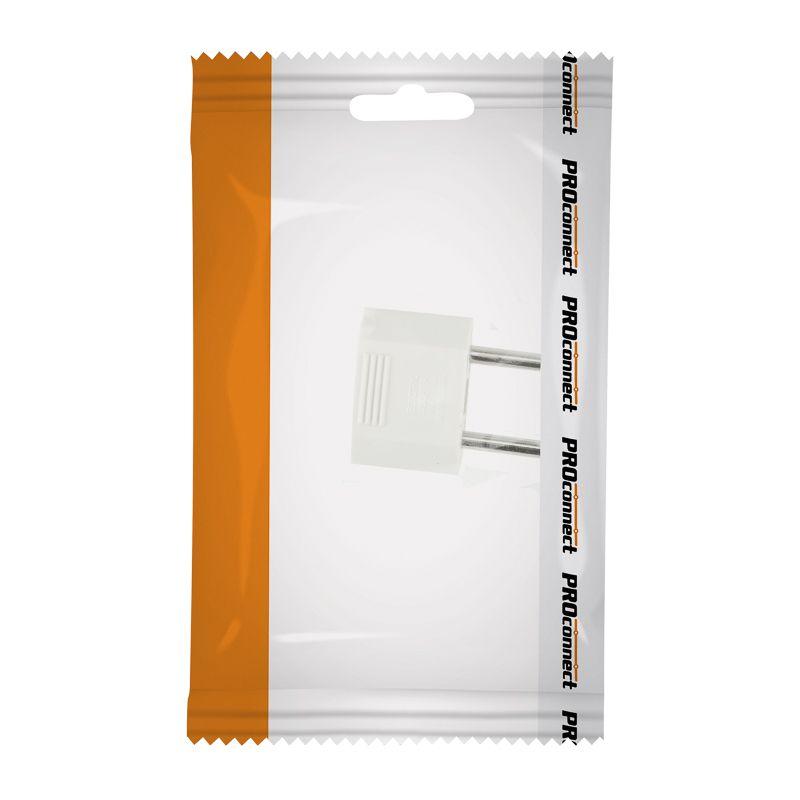 Переходник сетевой плоский "Тефаль" бел. (инд. упак.) PROCONNECT 11-1041-9