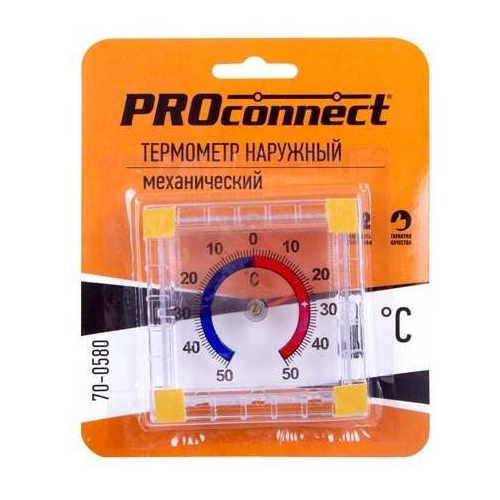 Термометр наружный механический PROCONNECT 70-0580