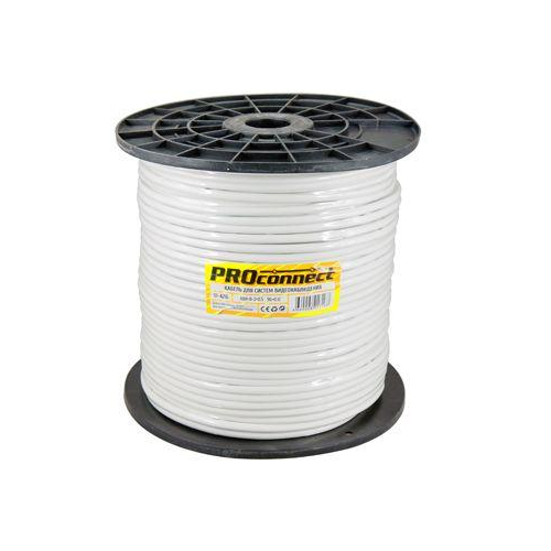 Кабель KBK-B-2+2х0.5 CCA (96) Б (уп.200м) PROCONNECT 01-4216