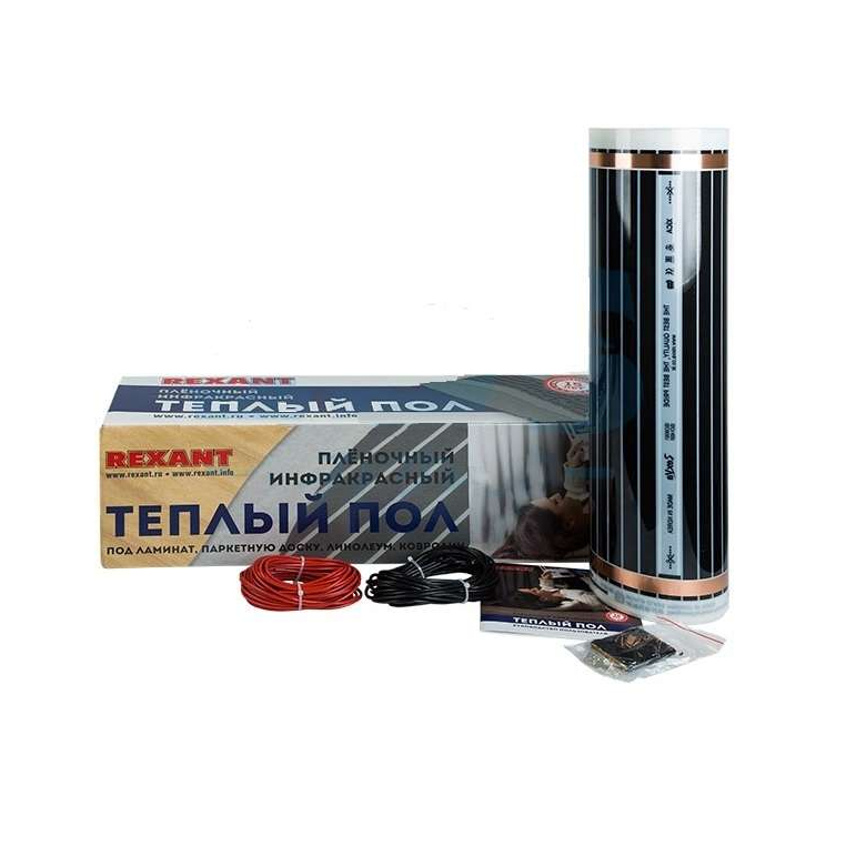 Комплект "Теплый пол" (пленка) Ultra RXM 220-0.5-3 (660Вт/0.5х6м/S обогрева: 3кв.м) Rexant 51-0505-4