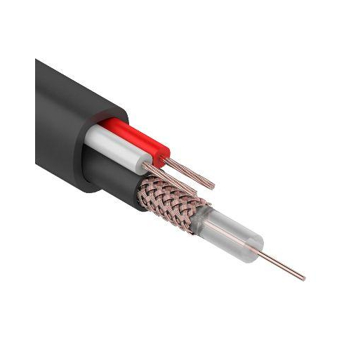 Кабель КВК-П-1.5+2х0.75 наруж.Ч бухта(м) REXANT 01-4015