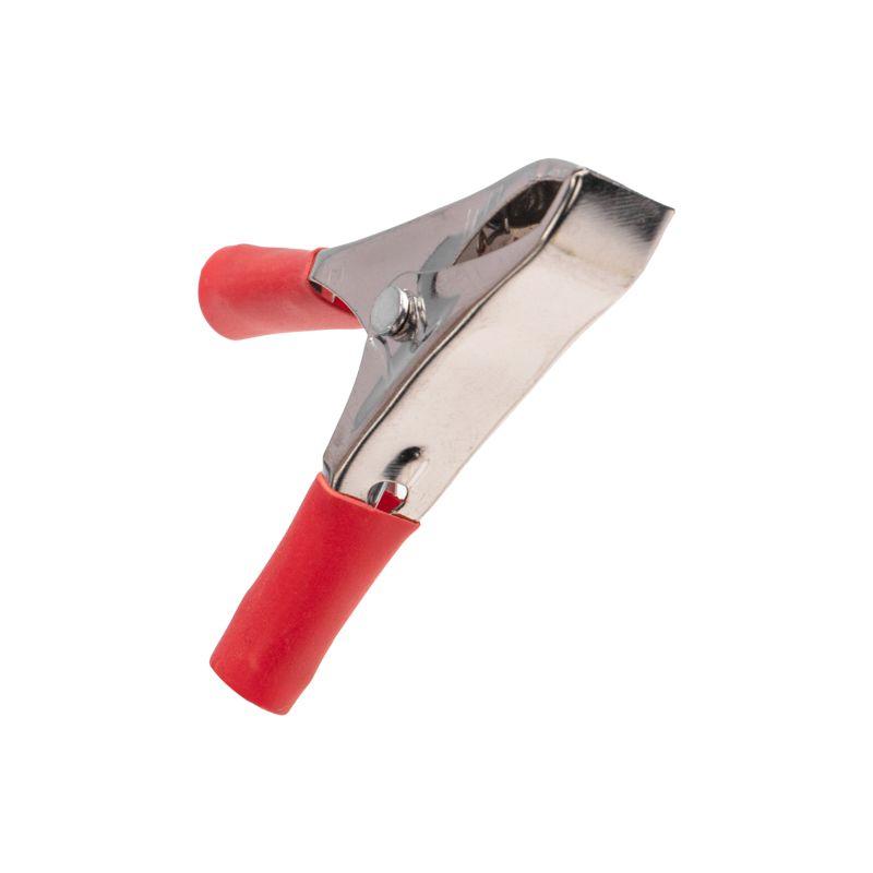 Зажим "крокодил" 10А 50мм (пакет Боб) (уп.2шт) 16-0012-9