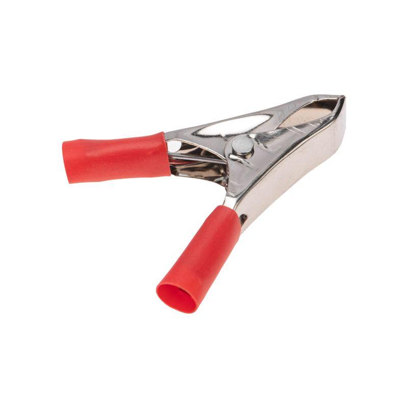 Зажим "крокодил" 10А 50мм (пакет Боб) (уп.2шт) 16-0012-9