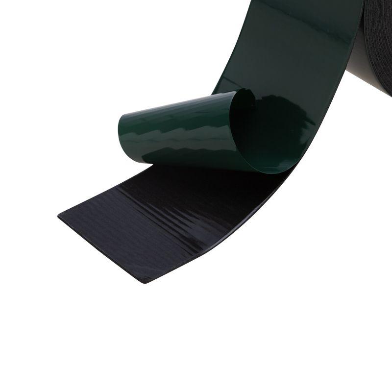 Скотч двустор. 40ммх5м зел. на черной основе REXANT 09-6140