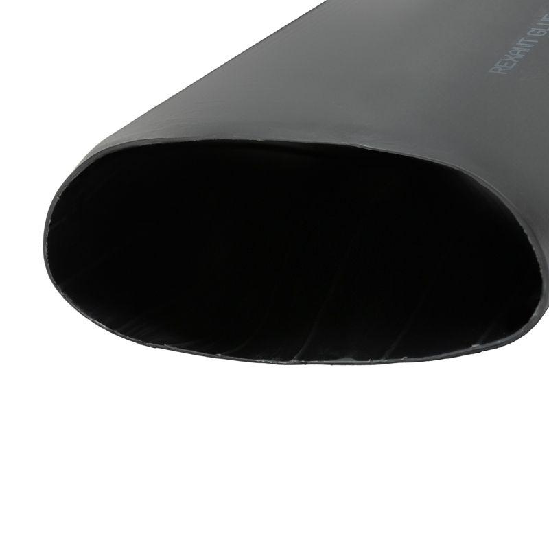 Трубка термоусадочная тонкостен. 160.0/50.0 с клеем (3:1) 1м черн. Rexant 26-0160