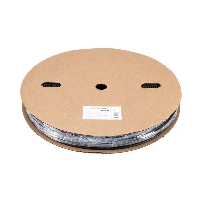 Трубка термоусадочная 4.0/2.0 (уп.200м) черн. Rexant 49-0406