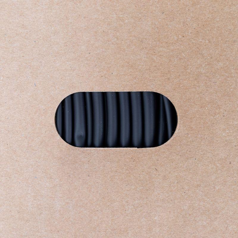 Трубка термоусадочная 4.0/2.0 (уп.200м) черн. Rexant 49-0406