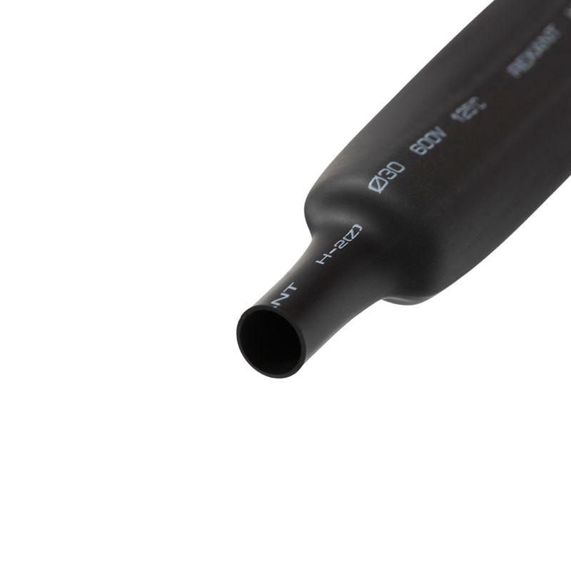 Трубка термоусадочная 30.0/15.0 1м черн. Rexant 23-0006