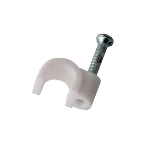 Скоба крепежная круглая d5мм (уп.50шт) Rexant 07-4005