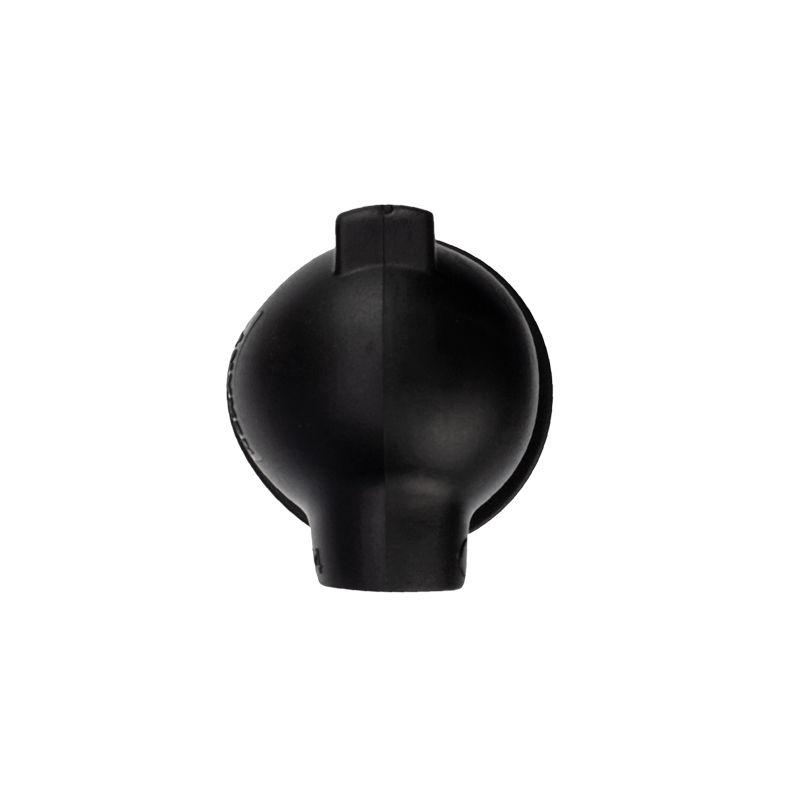 Вилка угловая влагозащищенная с заземлением16А IP44 каучук Rexant 111-003