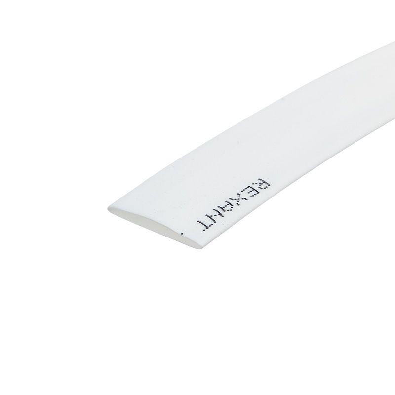 Трубка термоусаживаемая 10.0/5.0мм бел. ролик 2.44м Rexant 29-0051