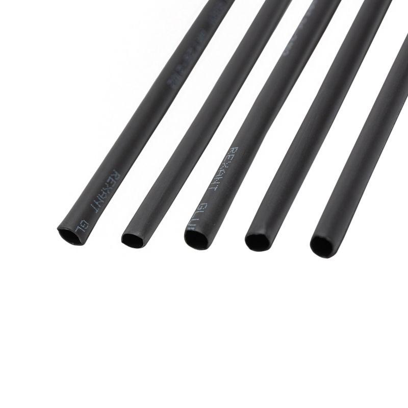 Трубка термоусаживаемая двухстенная клеевая 4.8/2.4мм (уп.10шт) по 1м черн. Rexant 26-2102