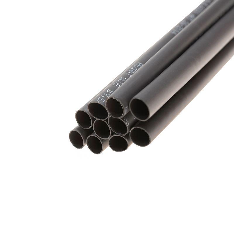 Трубка термоусаживаемая двухстенная клеевая 9.5/4.75мм (уп.10шт) по 1м черн. Rexant 26-2104