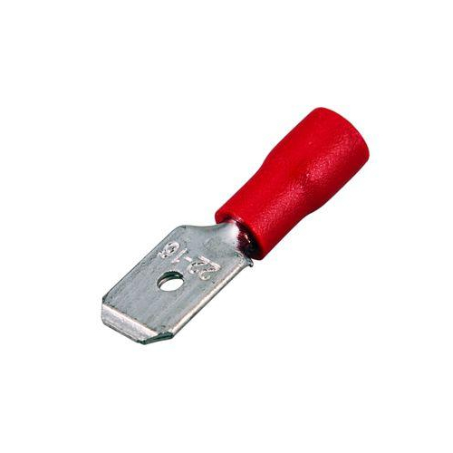 Клемма плоская изол. (штекер) (VM 1.25-250) REXANT 08-0313