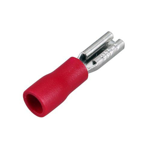 Клемма плоская изол. (гнездо) (VF 1.25-110(8)) REXANT 08-0411