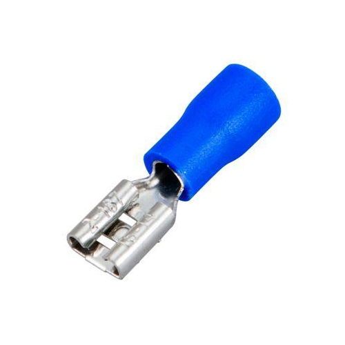 Клемма плоская изол. (гнездо) (VF 2-187(8)) REXANT 08-0432