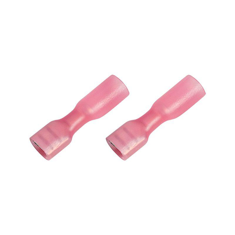 Клемма плоск. полн. изол. термоус. (КППИт гн-6.6мм) 0.5-1.5кв.мм (DRS/FDD1.25-250) REXANT 08-0614